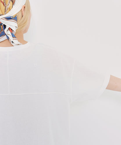 《6月27日入荷予定》裾ラウンドビッグTEEチュニック