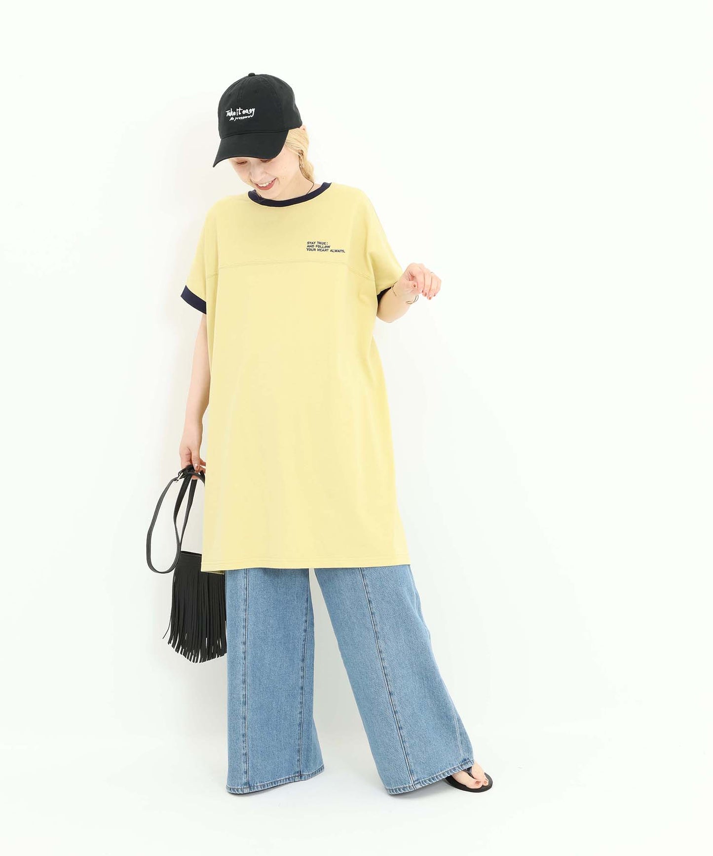 イエロー / 154cm / FREE