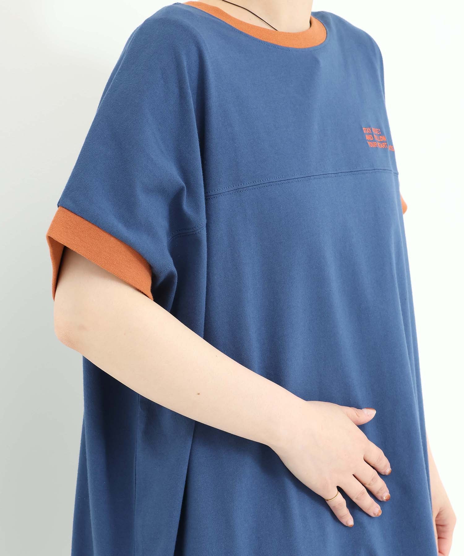 《近日発売》バックタテ刺繍チュニック