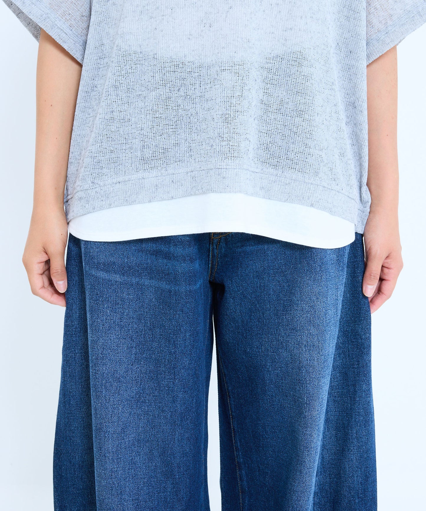 《7月8日入荷》フェイクレイヤードプルオーバー