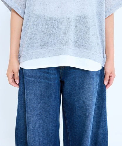 《7月8日入荷》フェイクレイヤードプルオーバー