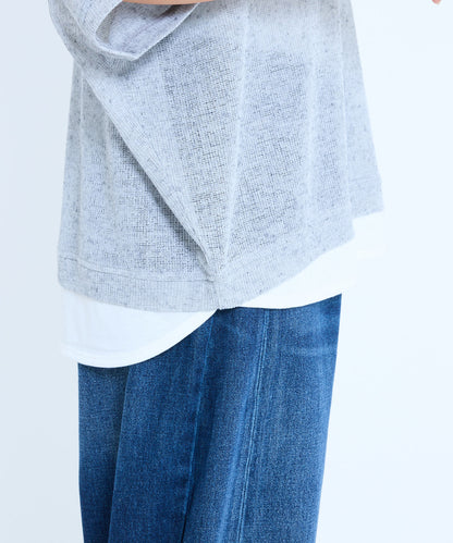 《7月8日入荷》フェイクレイヤードプルオーバー