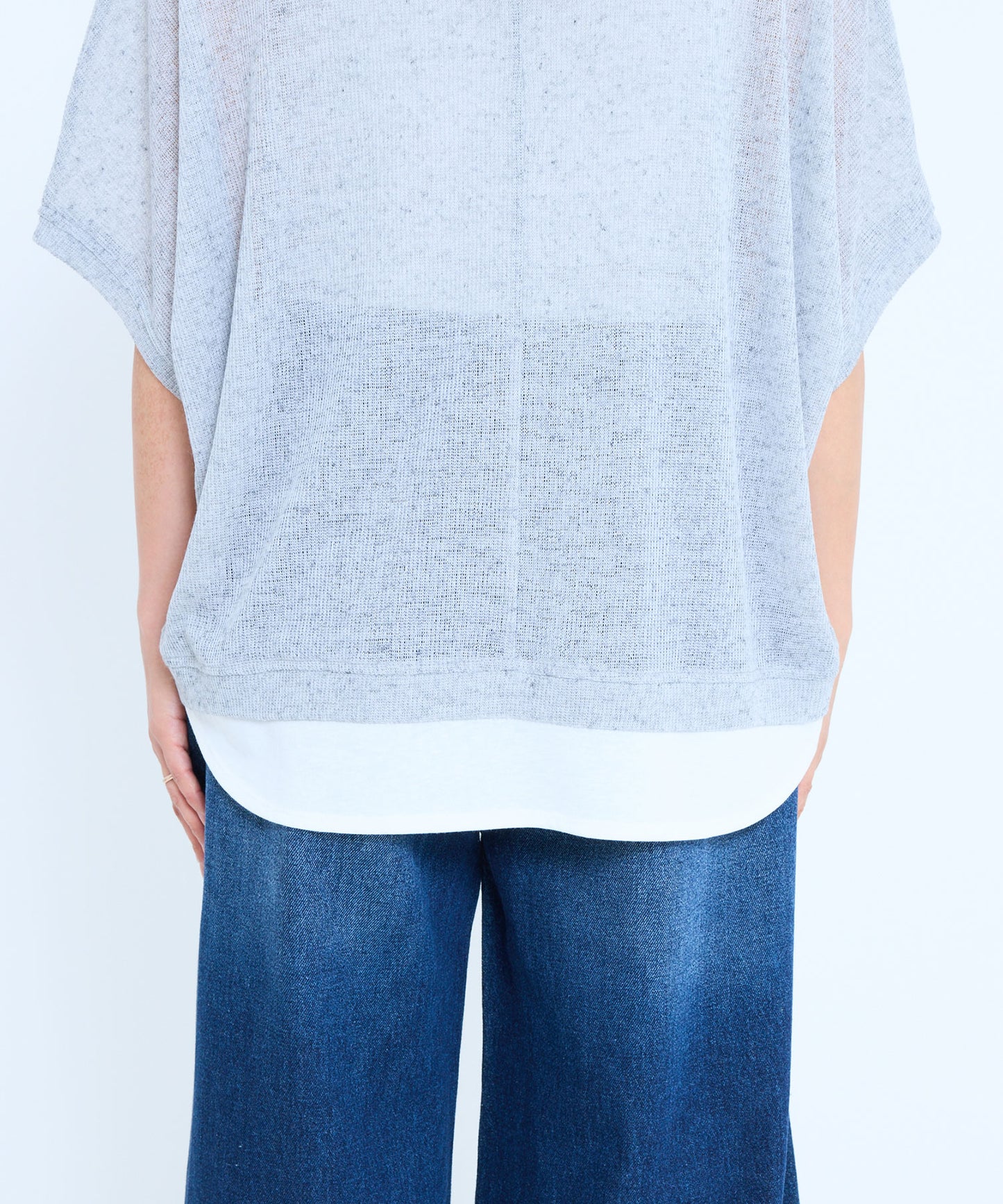 《7月8日入荷》フェイクレイヤードプルオーバー