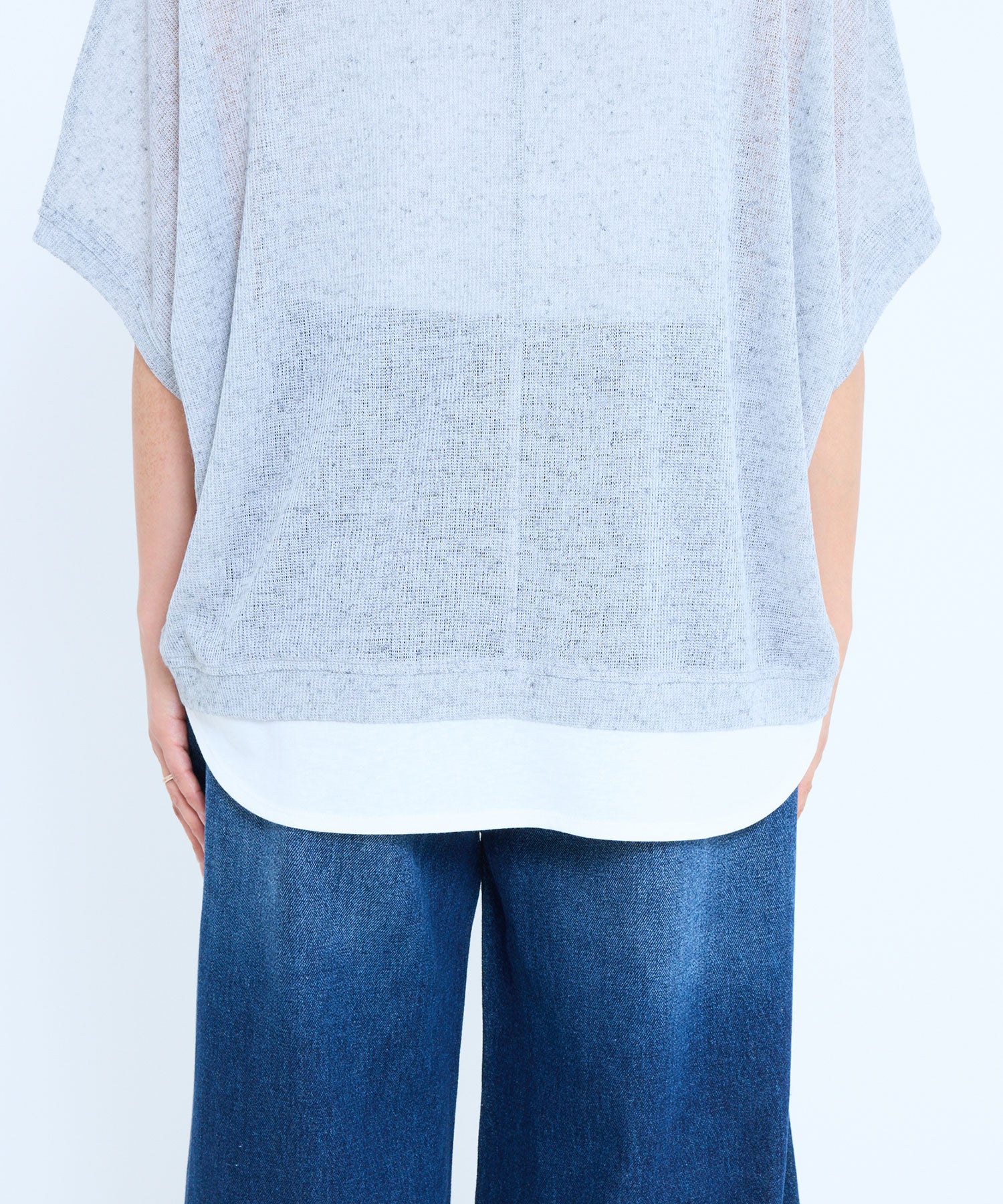 《7月8日入荷》フェイクレイヤードプルオーバー