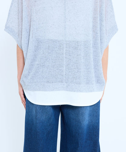 《7月8日入荷》フェイクレイヤードプルオーバー