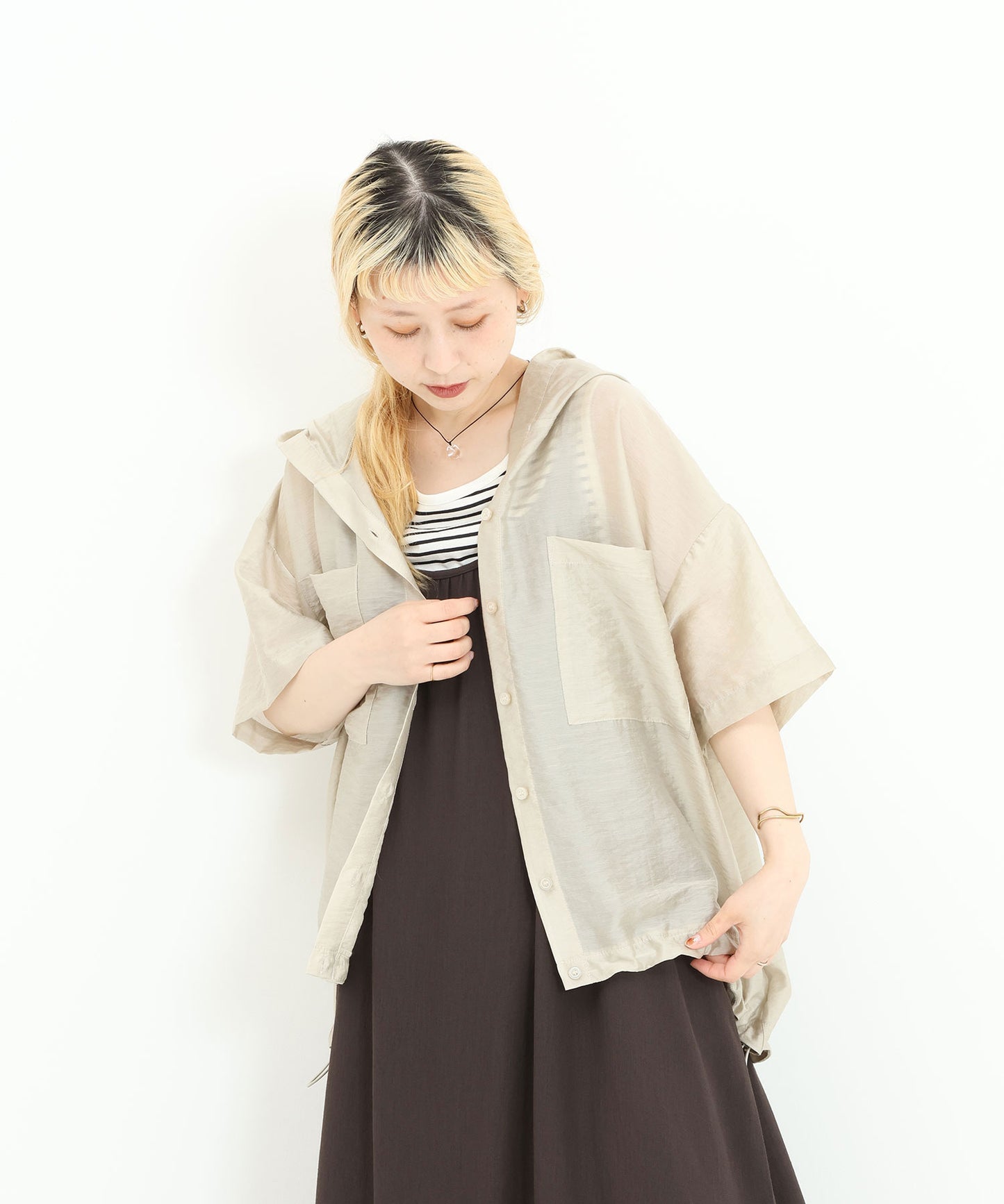 グレージュ / 154cm / FREE