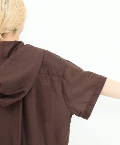 《7月17日発売》半袖フーディシャツ