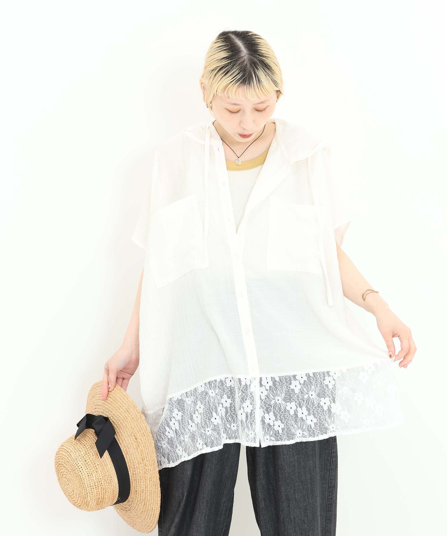 ホワイト / 154cm / FREE