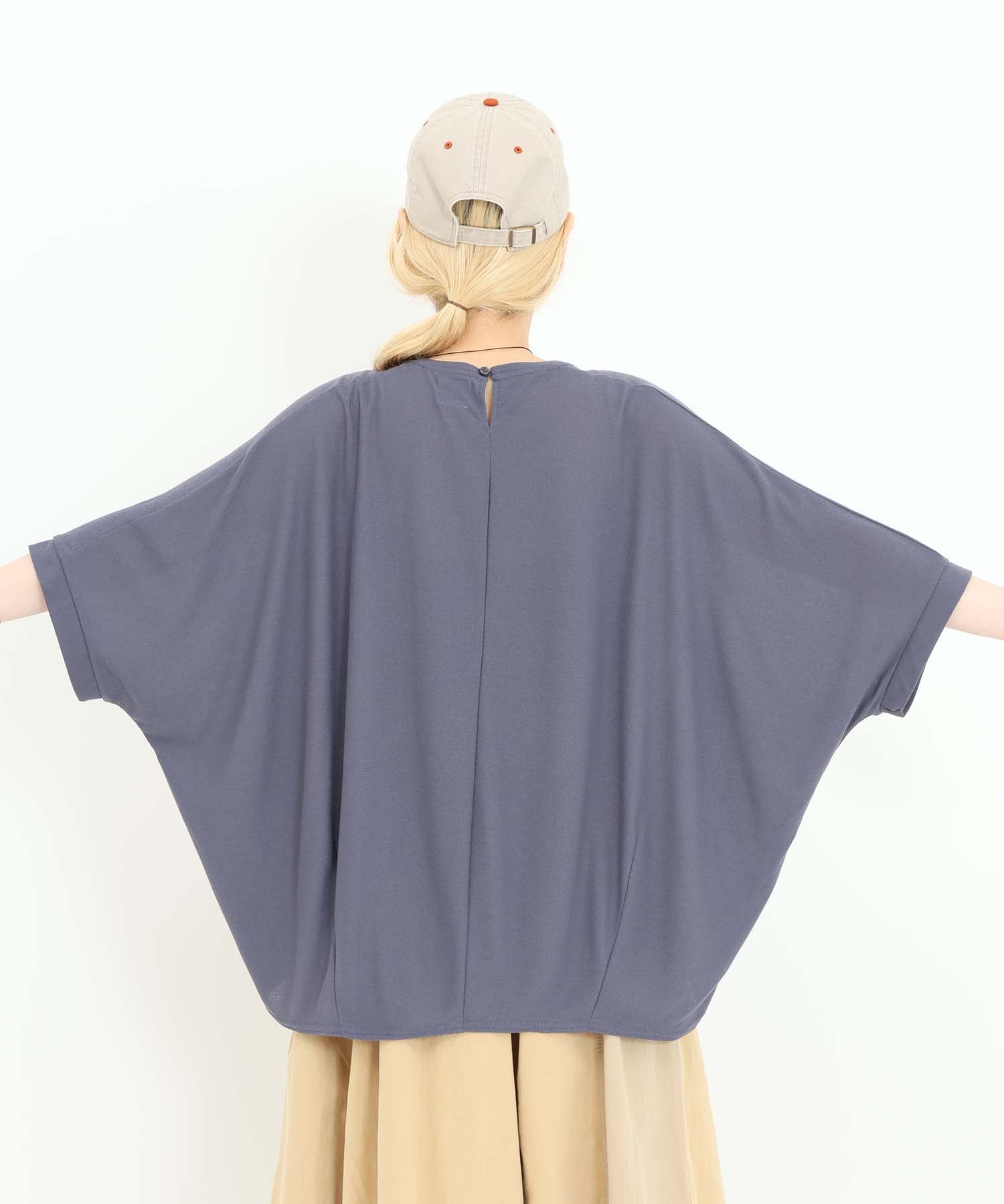 《7月17日発売》【UVカット】UVさらっとドルマンプルオーバー
