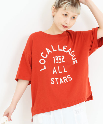 プリントレッド / 154cm / M