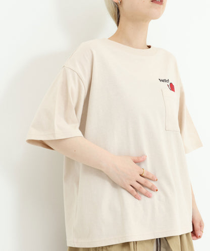 《近日発売》【スタッフ企画】ハートの日のハトマっちT