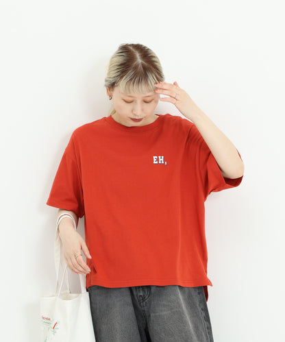 プリントレッド / 154cm / M