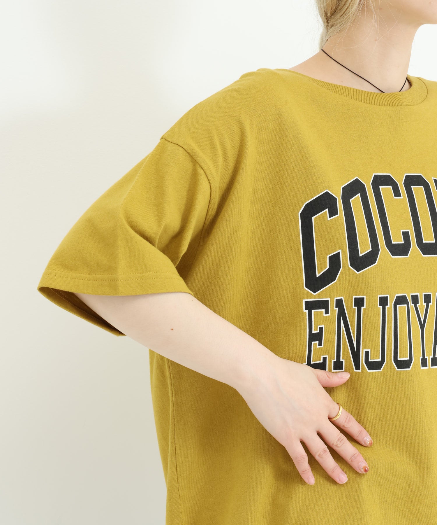 《近日発売》COCOROワイドなプリントT