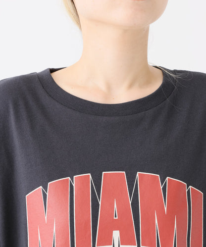 MIAMIワイドなプリントT