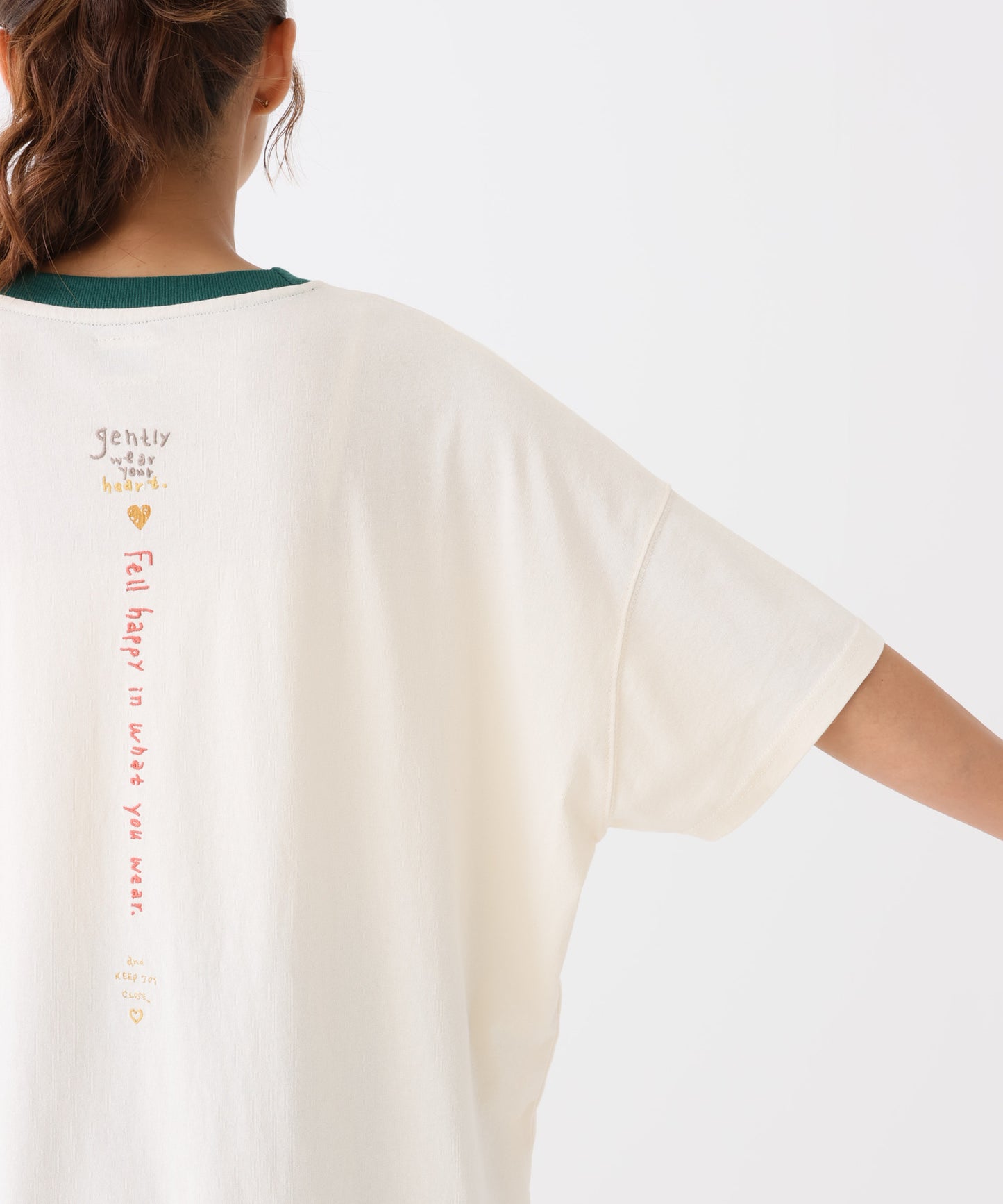 《8/4発売》タテカラフル刺繍チュニック