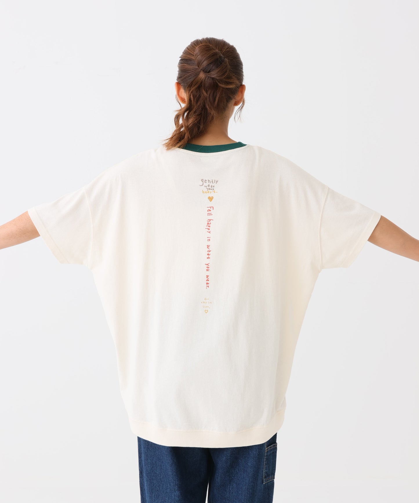 《8/4発売》タテカラフル刺繍チュニック
