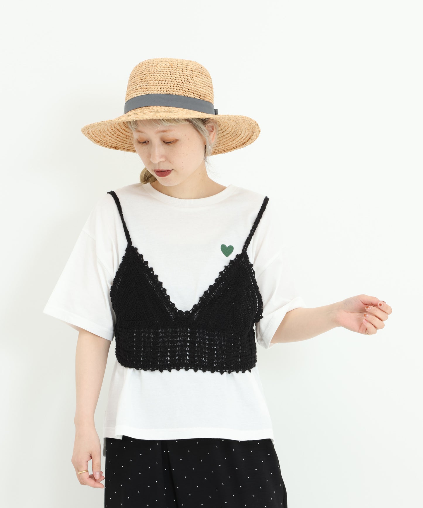 ホワイト / 154cm / M