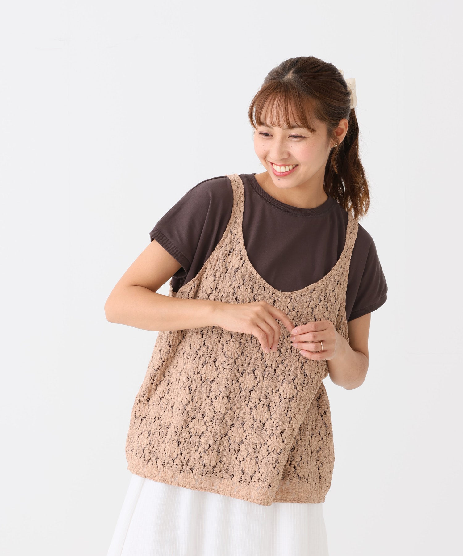 グレージュ / 162cm / FREE