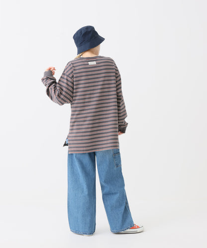ボーダーレッド / 154cm / M