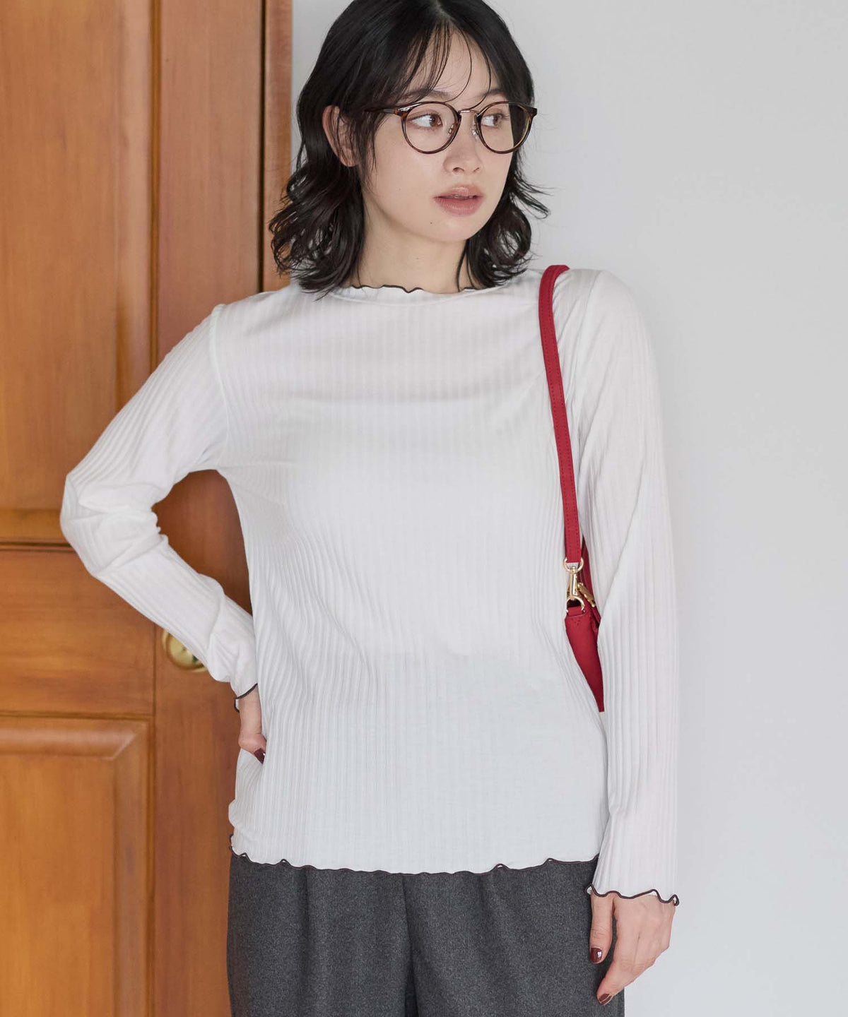 コンビホワイト / 157cm / M