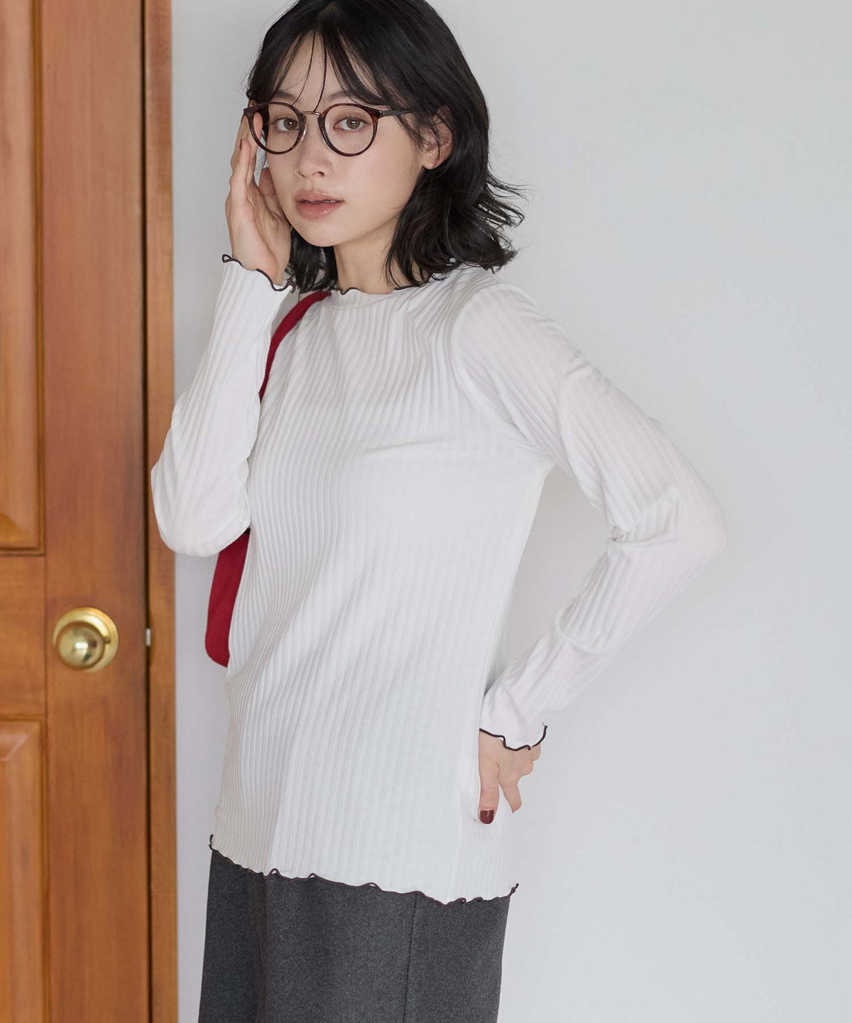 コンビホワイト / 157cm / M