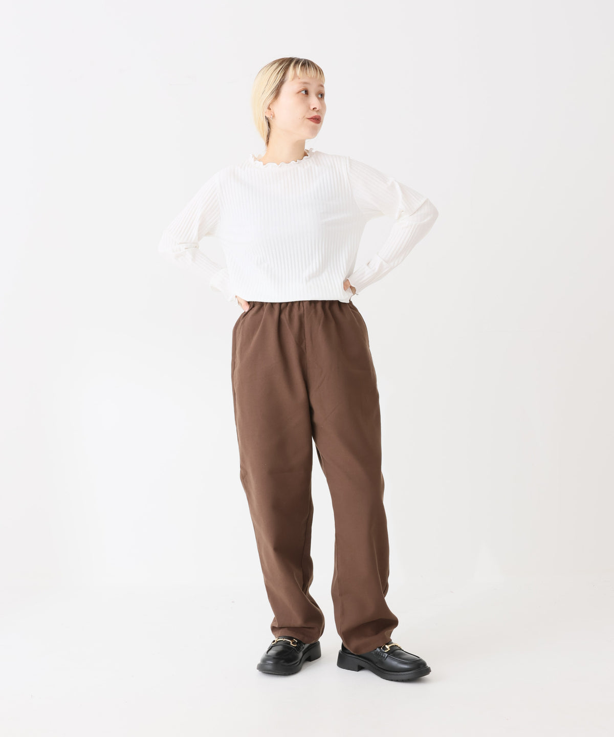 ホワイト / 154cm / M