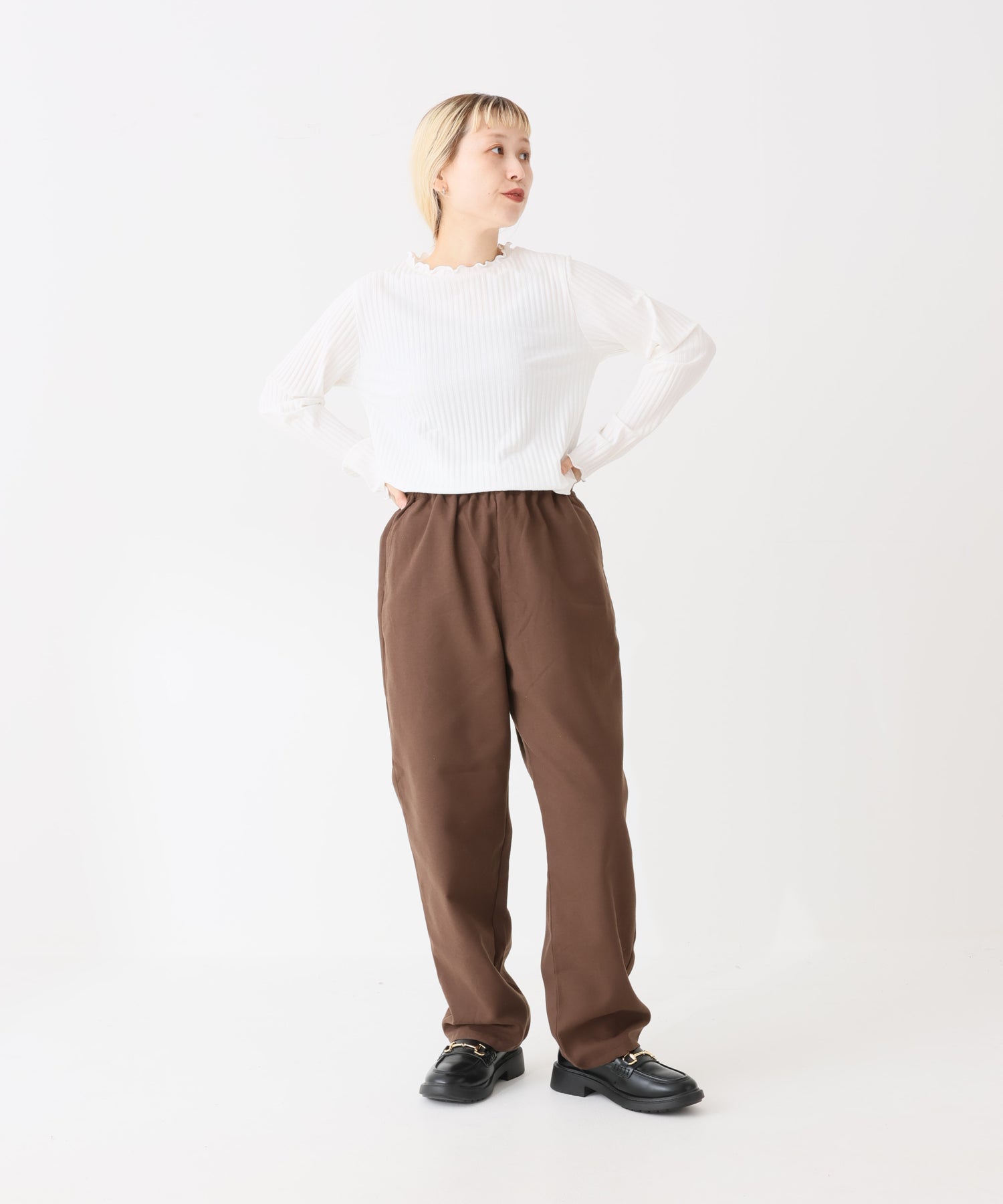 ホワイト / 154cm / M