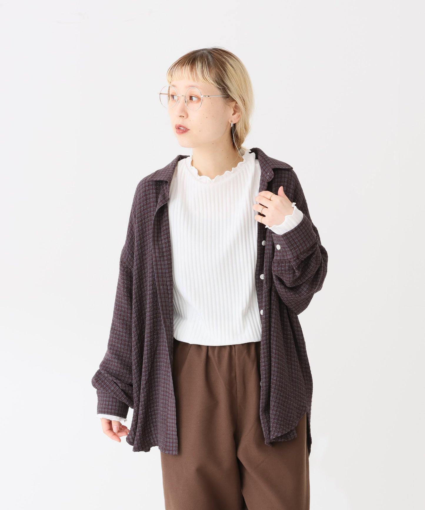ホワイト / 154cm / M