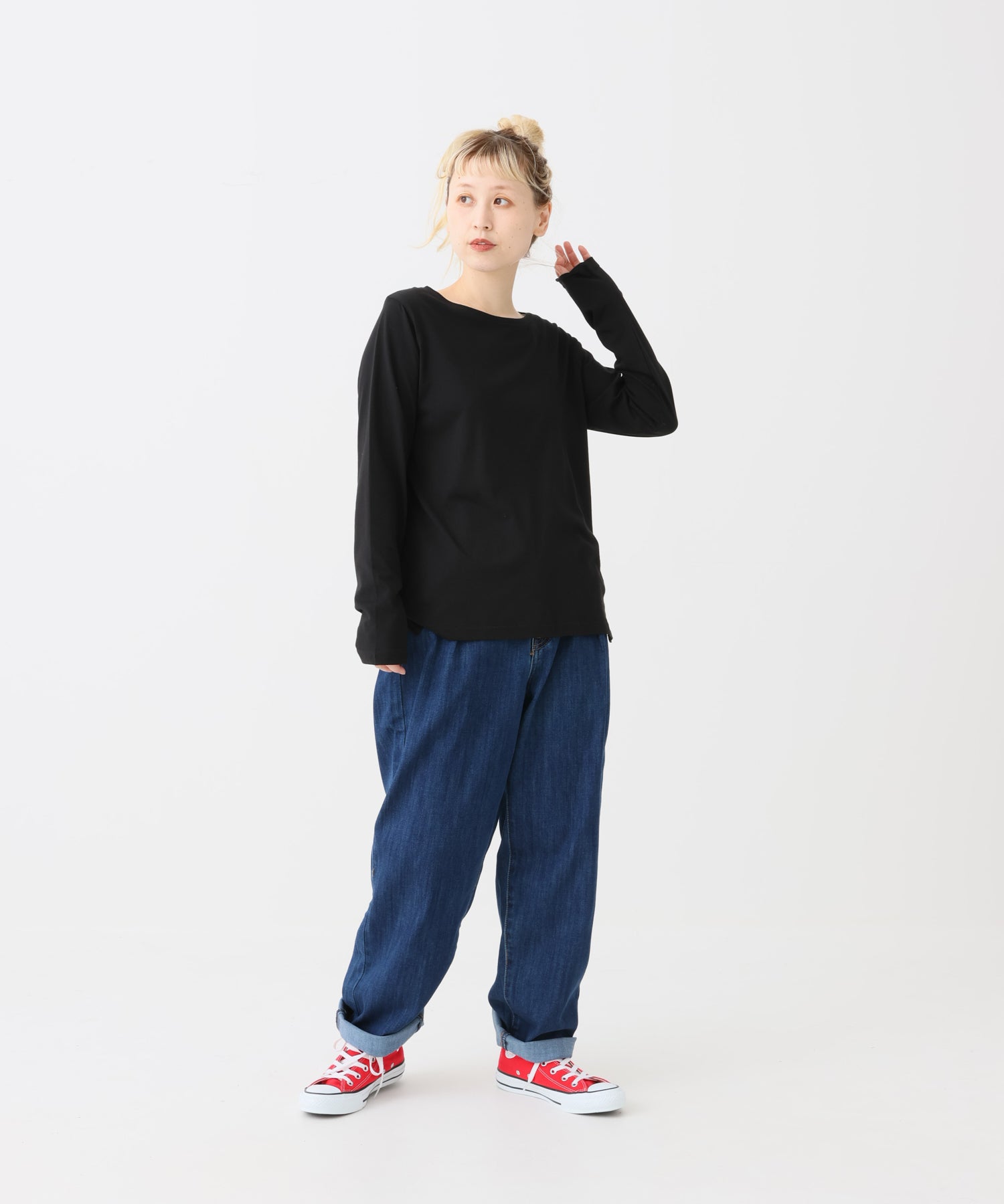 ★《近日発売》さらさら長袖インナー