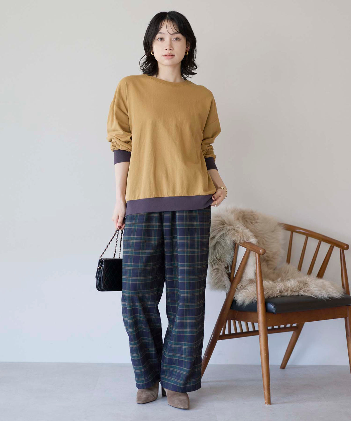 マスタード / 157cm / M