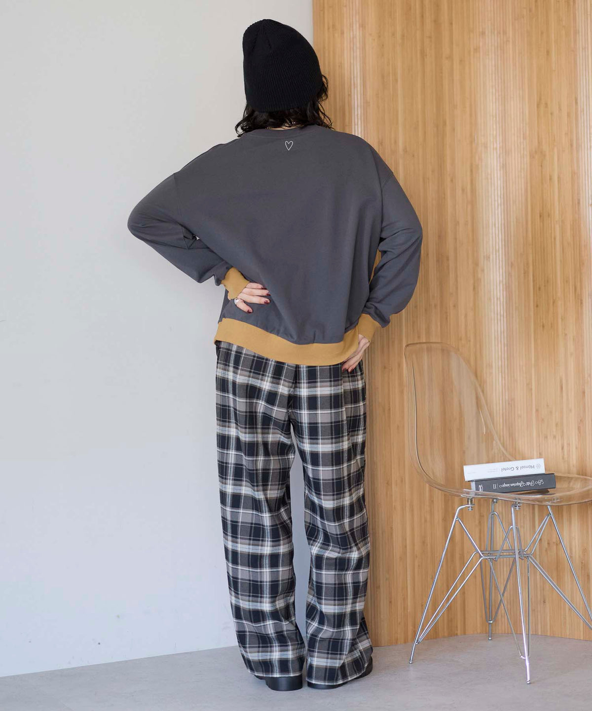 チャコール / 157cm / M