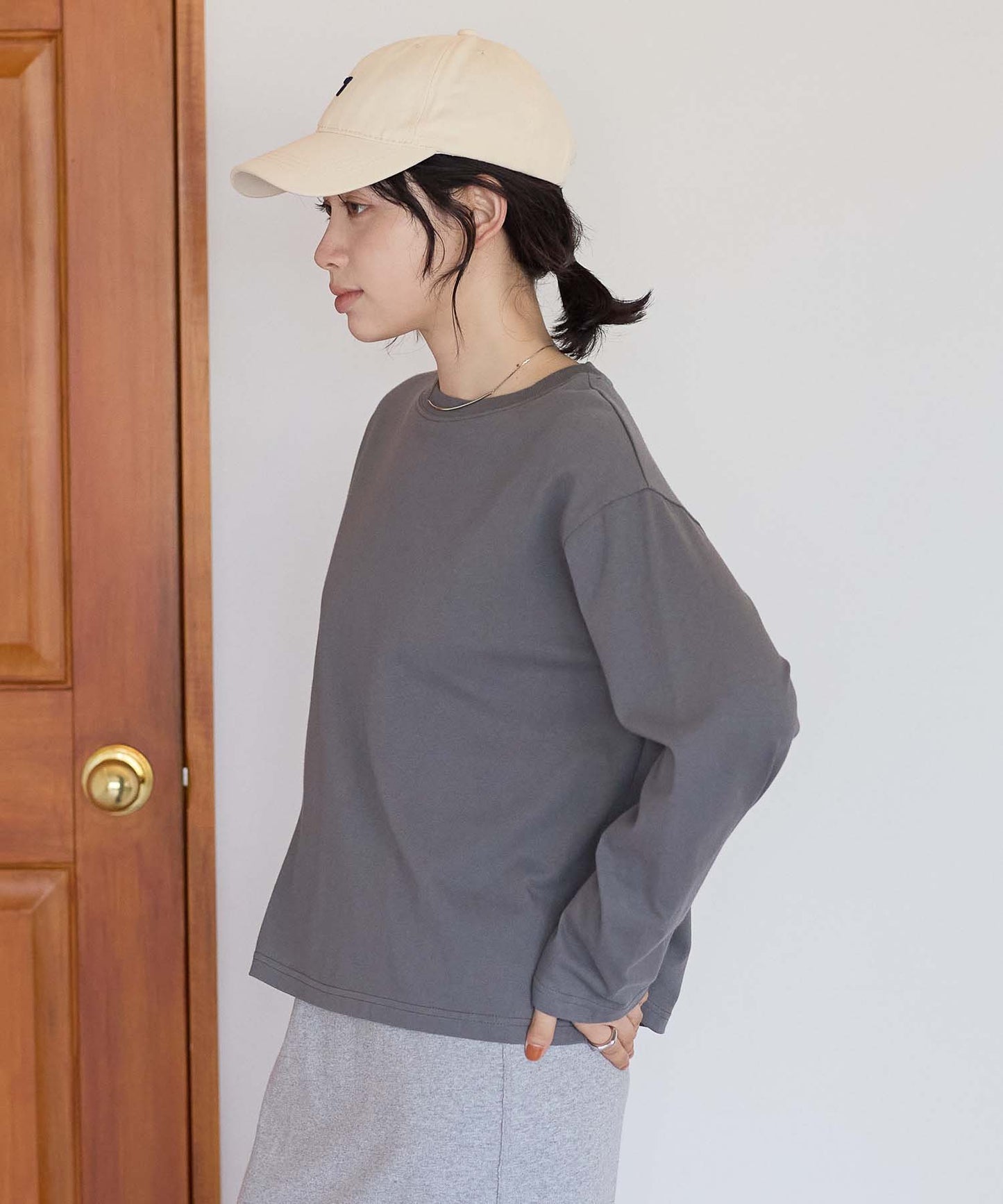 チャコール / 157cm / M
