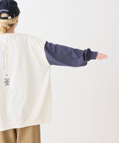 《9/18発売》タテ配色刺繍チュニック