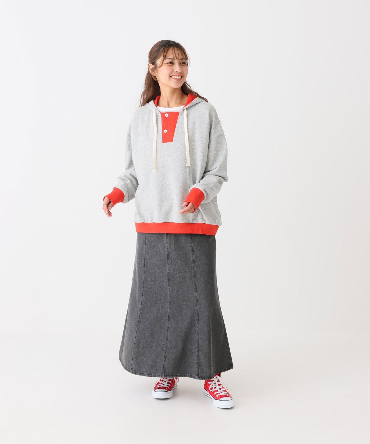 グレー / 162cm / FREE
