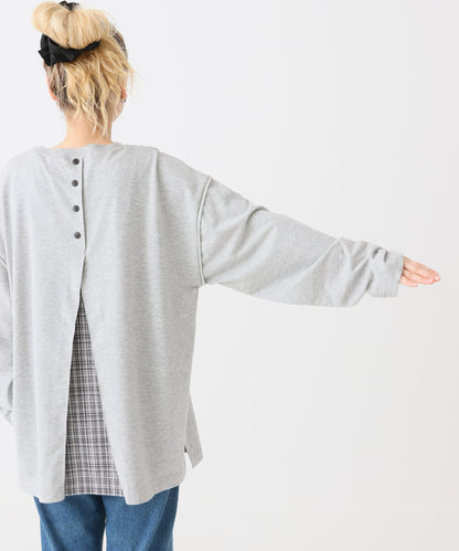 《10/7発売》チェックバックシャンチュニック