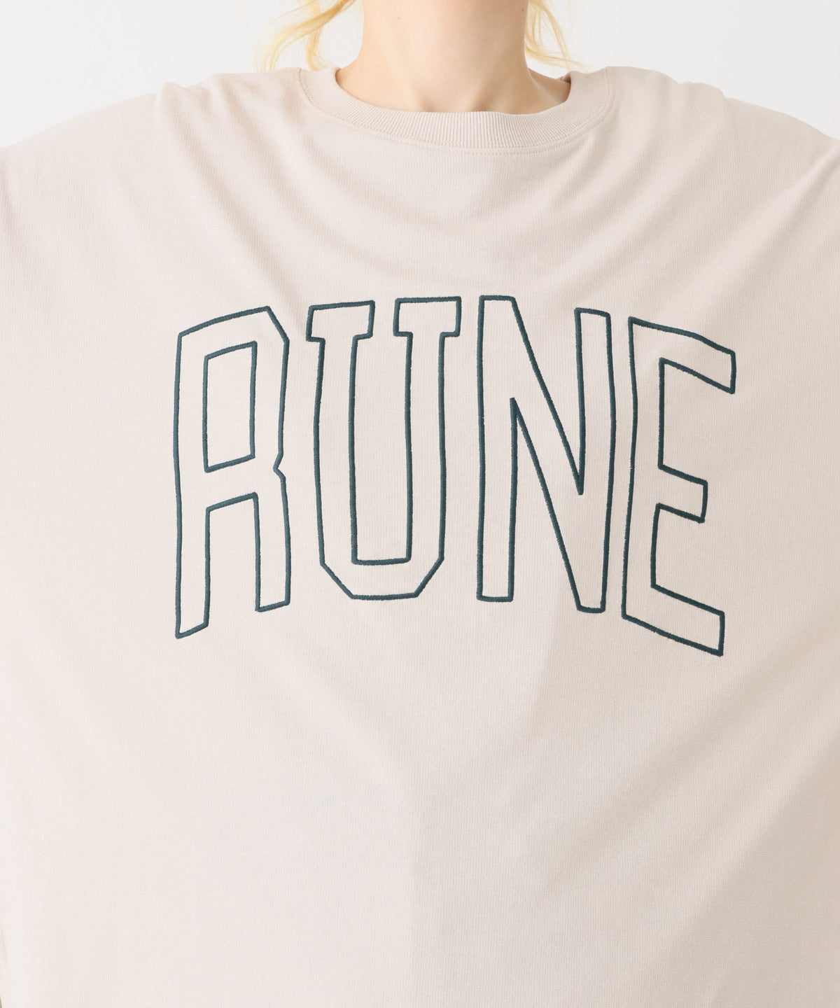 《10/7発売》RUNE刺繍ロゴチュニック