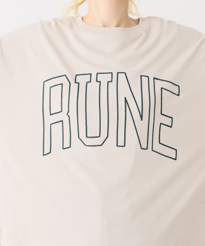 《10/7発売》RUNE刺繍ロゴチュニック