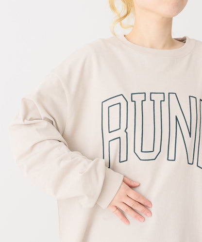 《10/7発売》RUNE刺繍ロゴチュニック