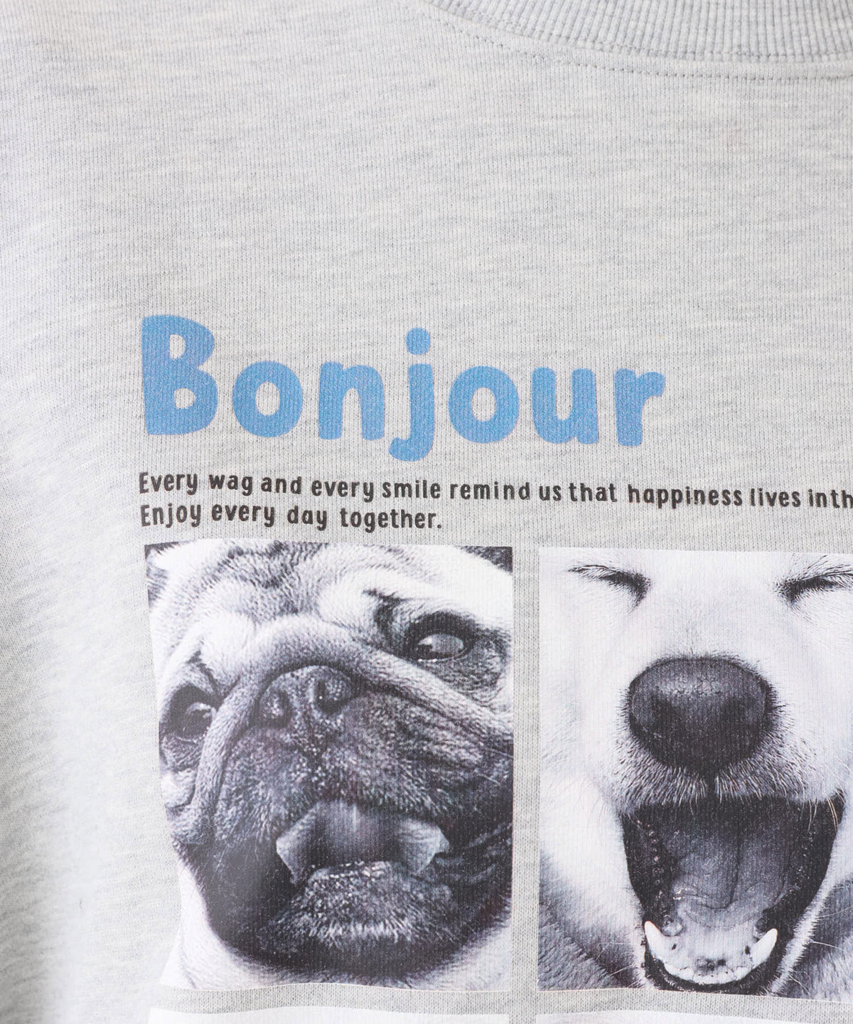 《近日発売》DOGフォト裏毛プルオーバー