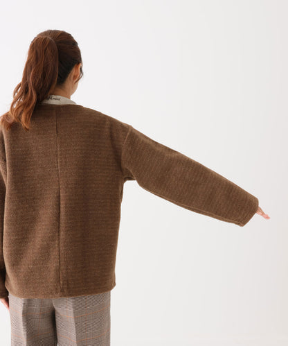 《近日発売》ウールライクショートアウター