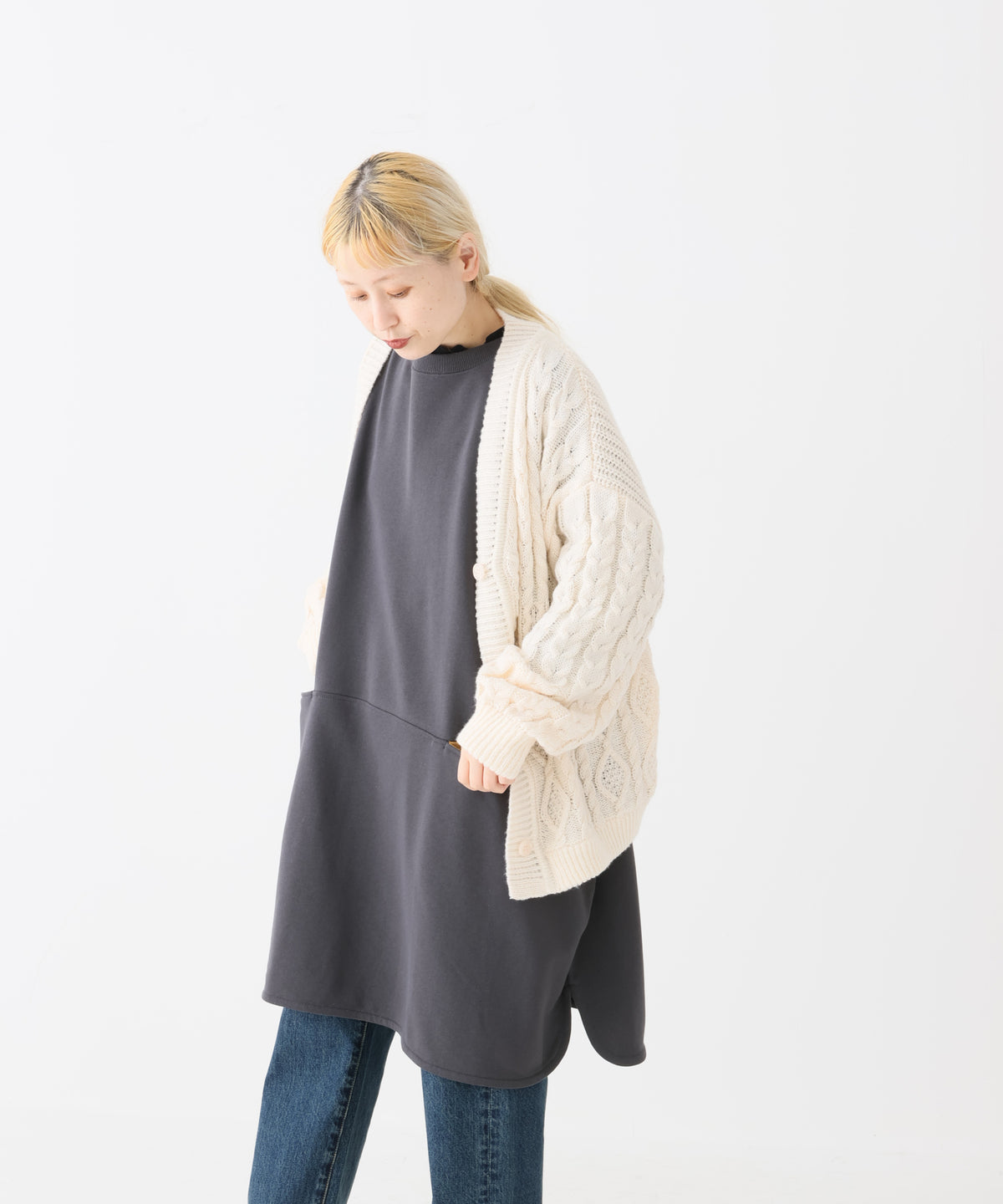グレー / 154cm / FREE