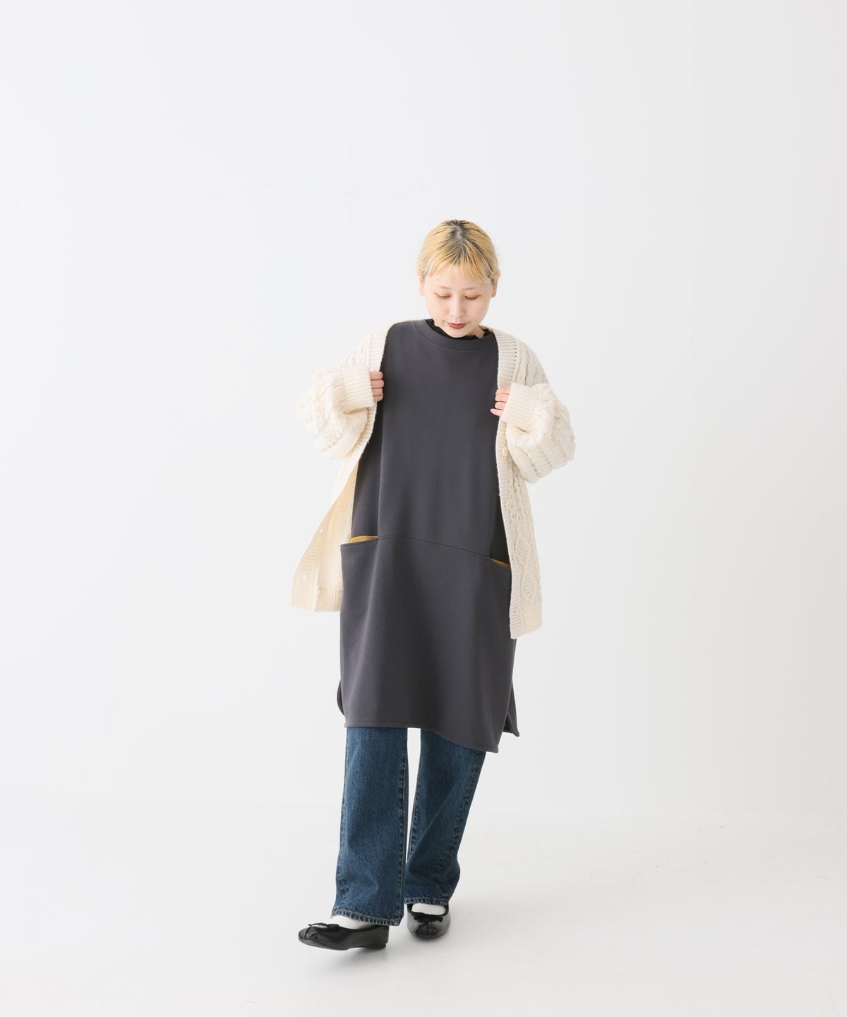 グレー / 154cm / FREE