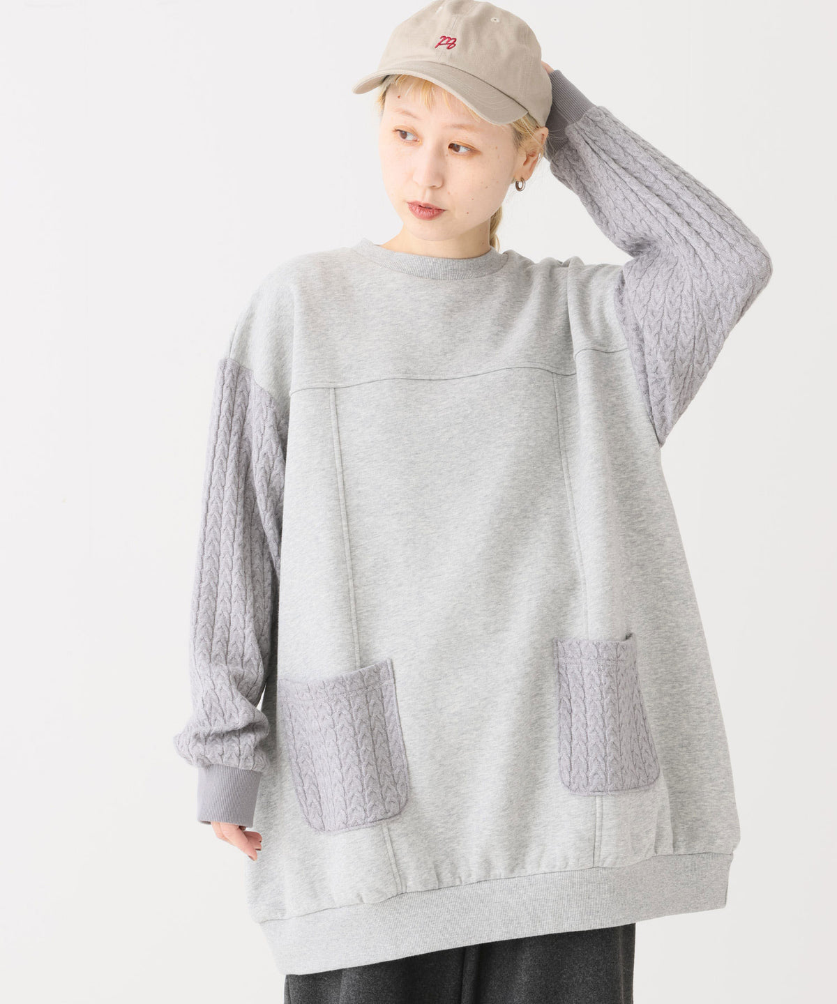 グレー / 154cm / FREE