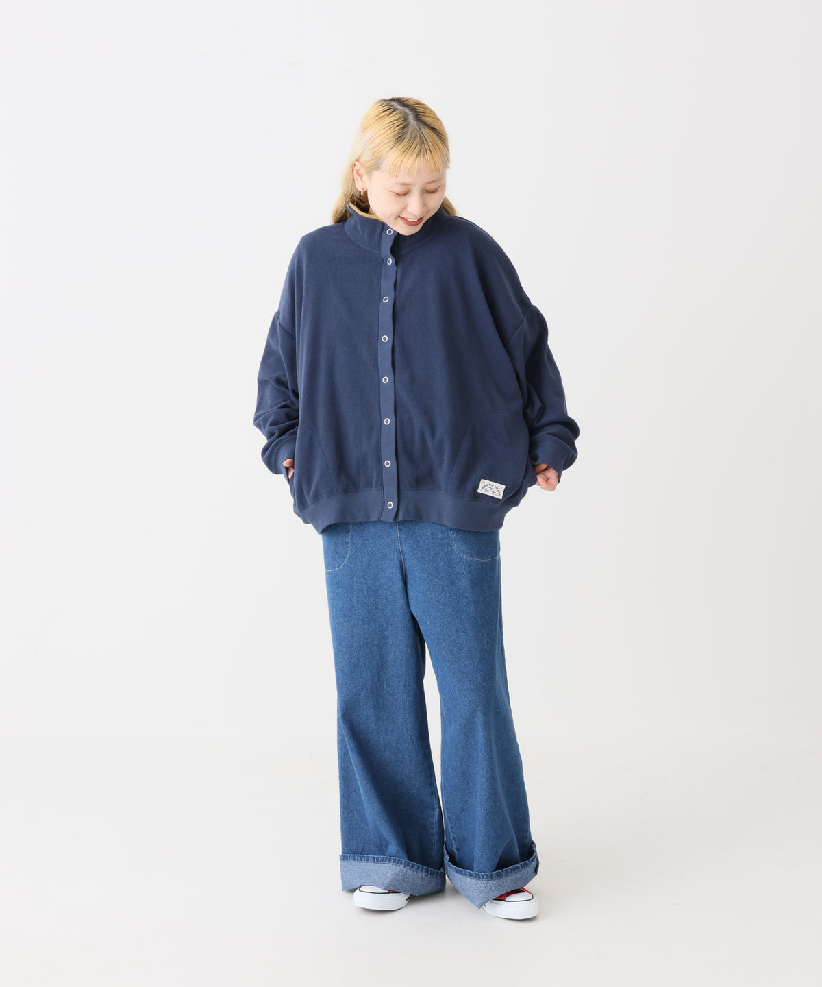 ネイビー / 154cm / FREE