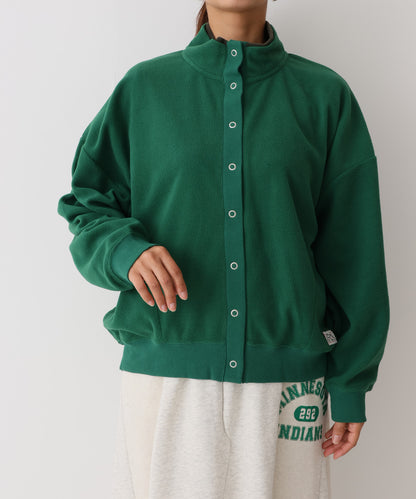 《近日発売》配色フリースブルゾン