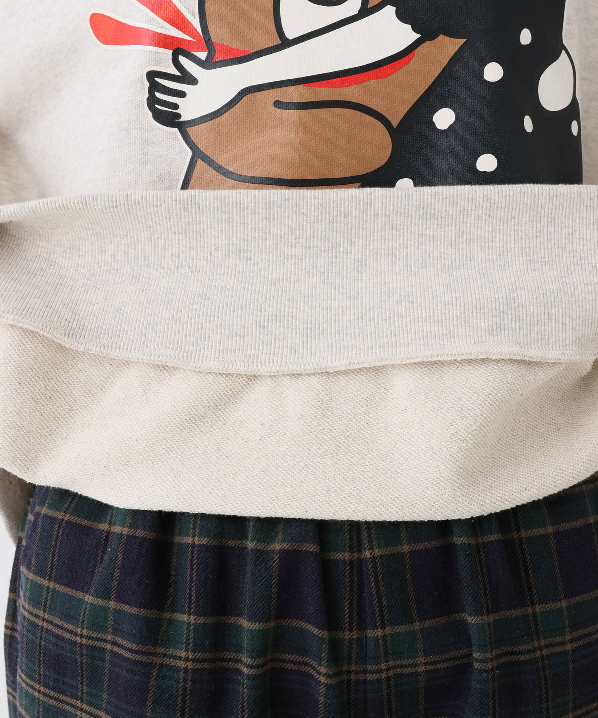 《近日発売》ハートをまとえプルオーバー クマと女の子