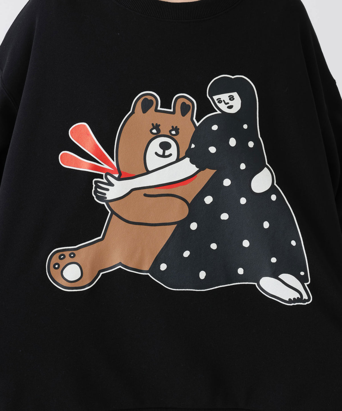 プリントブラック
