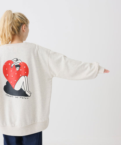《近日発売》ハートをまとえプルオーバー ハートをまとった女の子