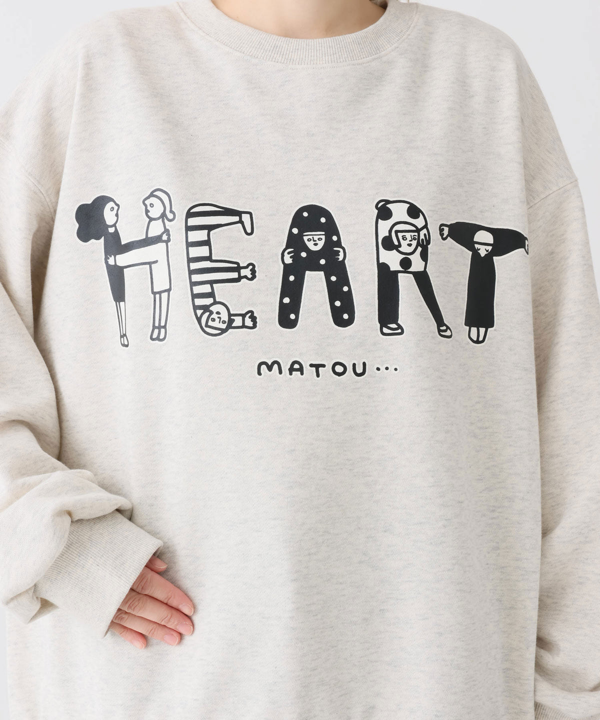 《近日発売》ハートをまとえプルオーバー HEART