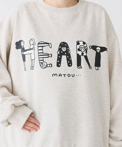 《近日発売》ハートをまとえプルオーバー HEART